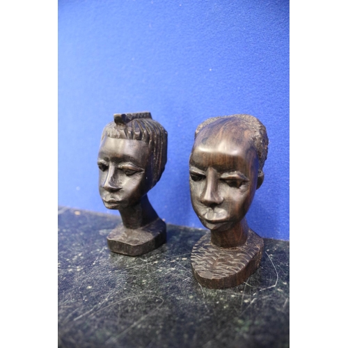 120 - Small African Busts