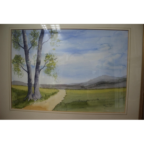 166 - Signed Watercolour by Sylvia Fear-Parkinson