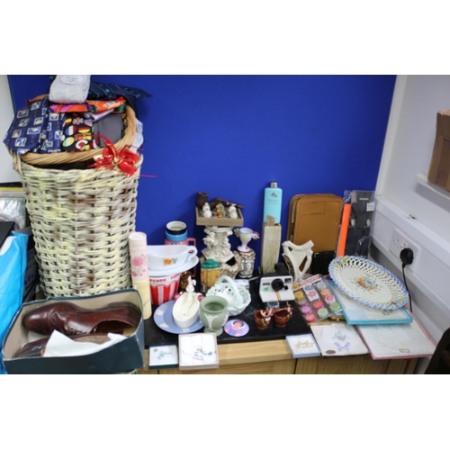 179 - Large Interesting Mixed Lot including Pottery, Accessories, Bertie Basset