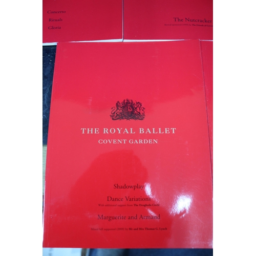 181 - 5x Royal Ballet Theatre Programmes