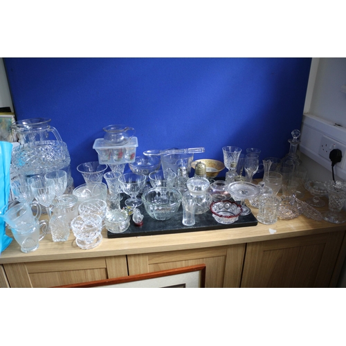 182 - Large Collection of Glass and Crystal Items