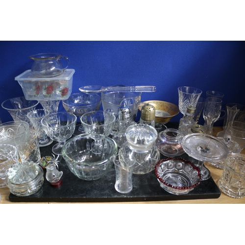 182 - Large Collection of Glass and Crystal Items