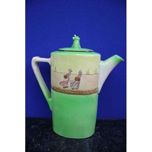 200 - Royal Doulton Dutch Coffee Pot, 23cm