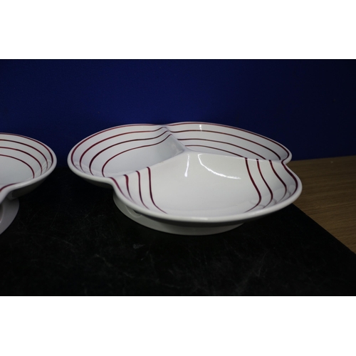 211 - Party Nibble Plates, Bristol, 25cm