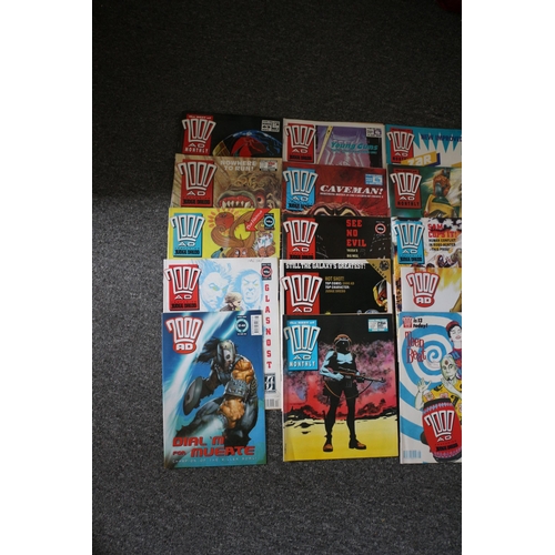 252 - 2000 AD Comics x19 & 2 USA