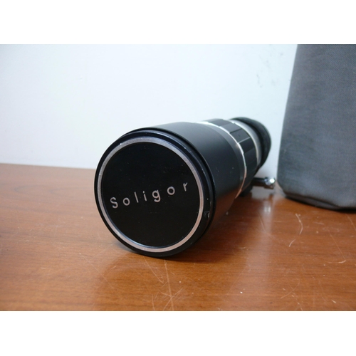 258 - Soligor Japanese Camera Lens in Case