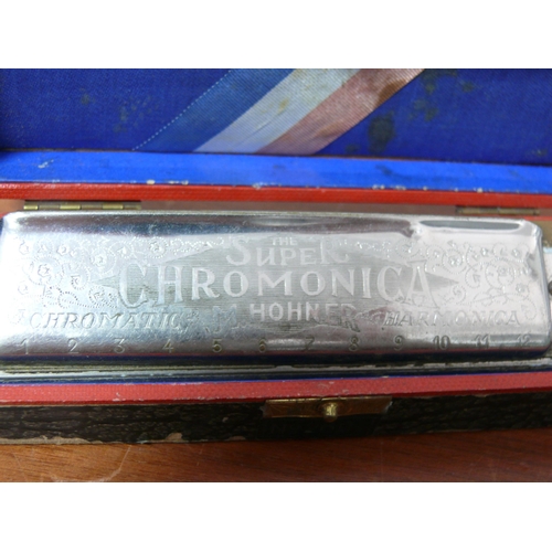 259 - The Super Chromonica M.Hohner Chromatic Harmonica No.260 1/2