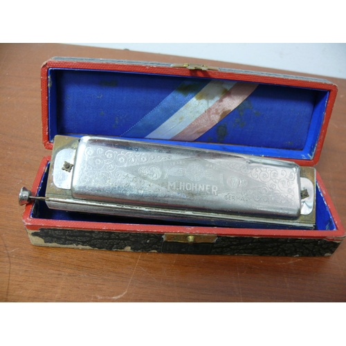 259 - The Super Chromonica M.Hohner Chromatic Harmonica No.260 1/2