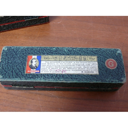 260 - The Super Chromonica M.Hohner Chromatic Harmonica, Box AF