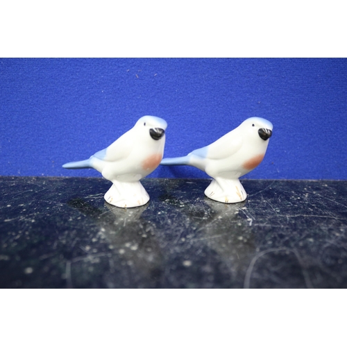 341 - Pair of Ceramic Bird USSR (Small)