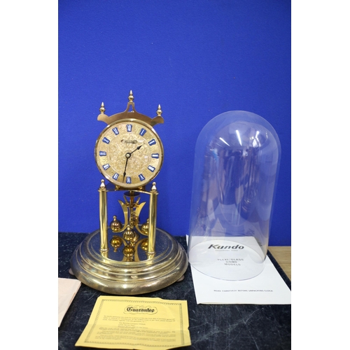 351 - Large Kundo Dome Clock with Paperwork