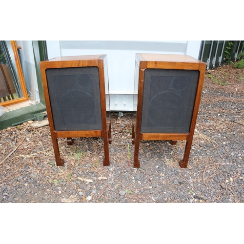 355 - 2 Speakers in Handmade Wooden Cases