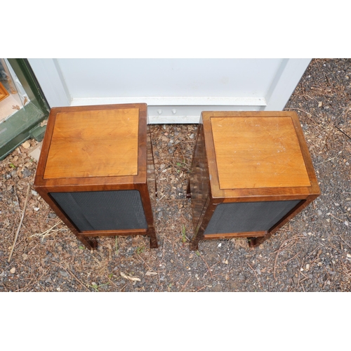 355 - 2 Speakers in Handmade Wooden Cases