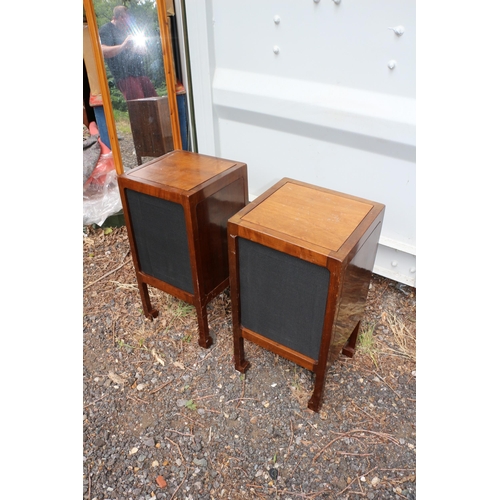 355 - 2 Speakers in Handmade Wooden Cases