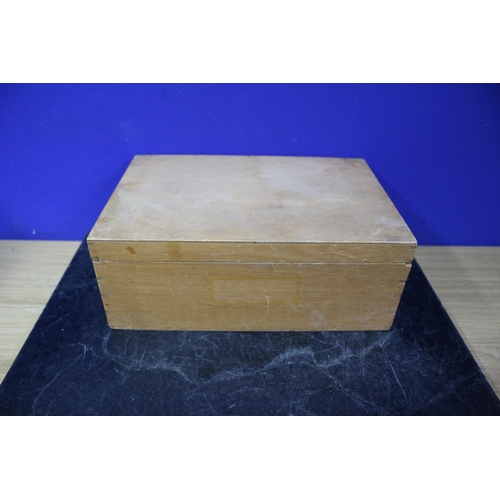 381 - Wooden Box containing Photography Items