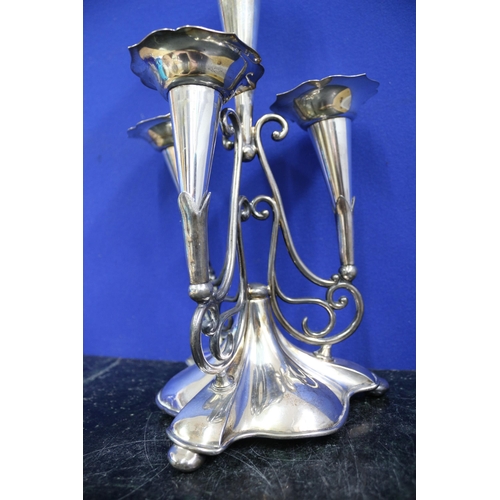 396 - Silver Plated James Deakin & Sons Epergne