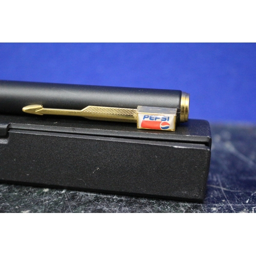 434 - Pepsi Promotional Parker Fountain Pen, Boxed