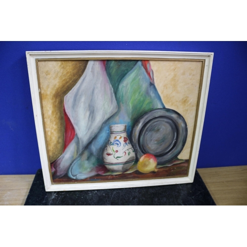 451 - Signed Daphne Ford Painting, 42.5 x 36.5 cm