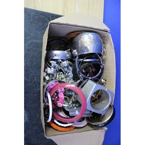 463 - Box of Costume Jewellery Bracelets