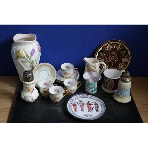 469 - Selection of China, Wedgwood, Zimco, Crescent and More