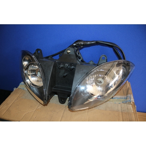 645 - Piaggio Scooter Headlights with Box, untested