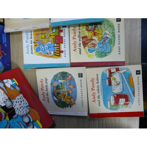 105 - Bundle of retro books including Thomas the Tank Engine, Andy Pandy etc