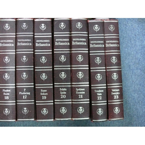 94 - Set of 24 Encyclopedia Britannia