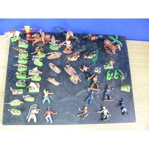 97 - Cowboys and Indians figures, including Britain’s