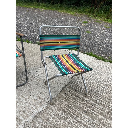 134 - Vintage Folding Chairs