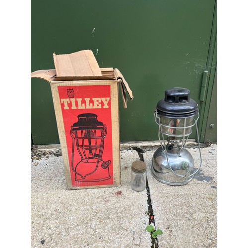 136 - Vintage Tilly Lamp with box