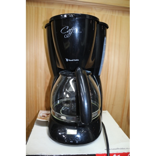 146 - Russell Hobbs Coffee Torino Digital Coffee Machine, as new, boxed