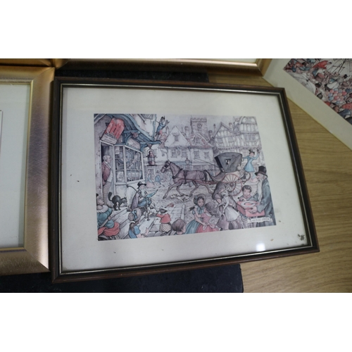 153 - 2 Anton Pieck Prints