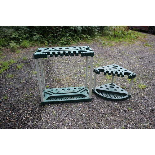 612 - Plastic Shed Tool Organizer