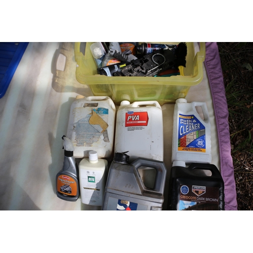 613 - Automotive Oils/Cleaning Items and Others