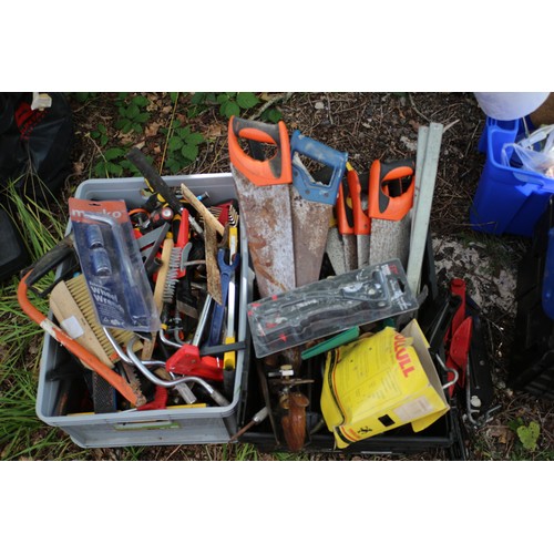 670 - 2 Trays of Tools Including Lots of Stanley