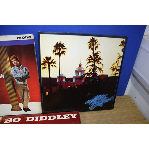 108 - X5 LP's Inc. Bo Diddley, John Leyton, Eagles & Slade