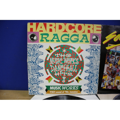 118 - x2 Reggae Albums Including 'Hardcore Ragga' The Music, Works Dance Hall Hits and Soca Train