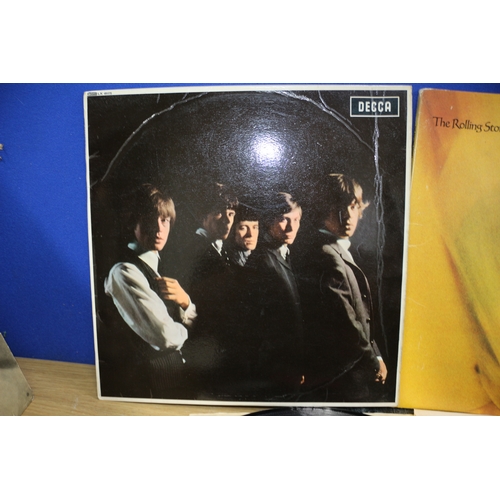 120 - 3x Rolling Stones Albums Including 'Goats Head Soup' and 'The Rolling Stones'