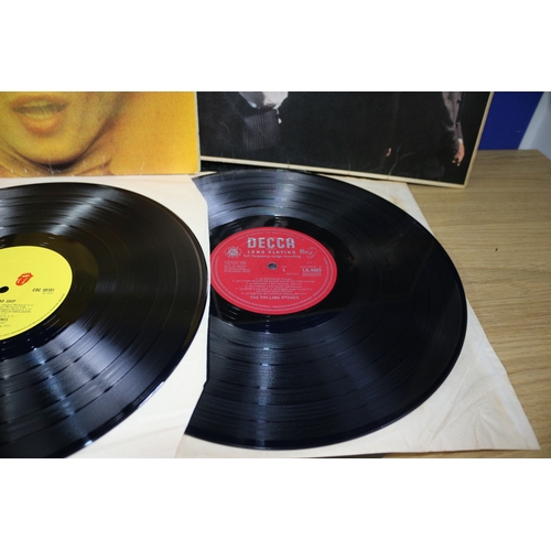 120 - 3x Rolling Stones Albums Including 'Goats Head Soup' and 'The Rolling Stones'