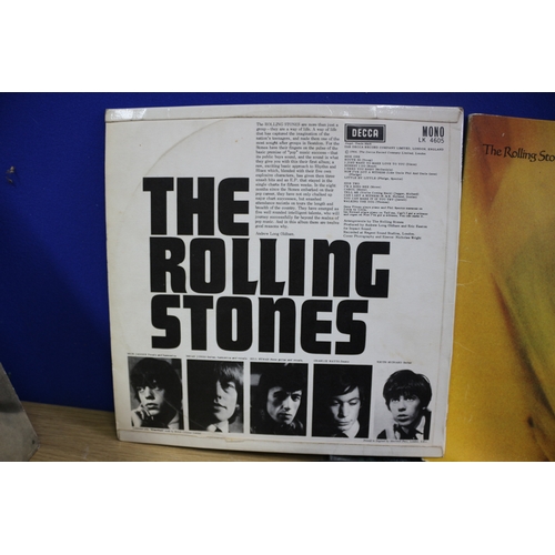 120 - 3x Rolling Stones Albums Including 'Goats Head Soup' and 'The Rolling Stones'