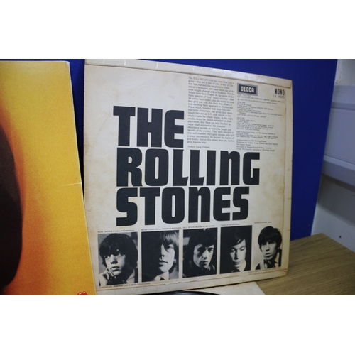 120 - 3x Rolling Stones Albums Including 'Goats Head Soup' and 'The Rolling Stones'