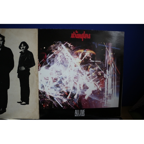 122 - x2 The Stranglers LP's Including All Line and All of The Night and Black and White