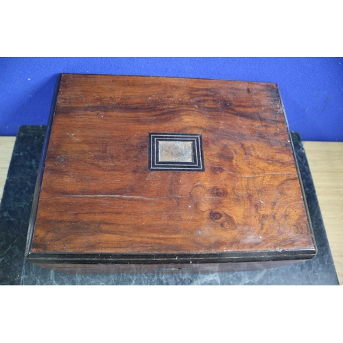 39 - Vintage Inlaid Box, 30.5 x 13 x 24.5 cm