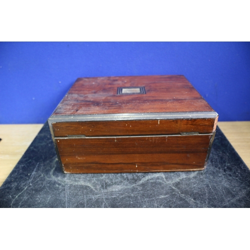 39 - Vintage Inlaid Box, 30.5 x 13 x 24.5 cm