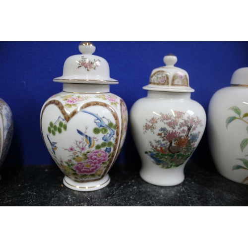 47 - Selection of Ceramic Jars, Pots and Glass, Mainly Oriental, Some Including Character Marks, Decanter... 