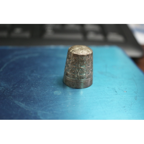 59 - Silver Thimble, Total Weight 7g