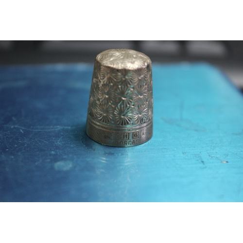 59 - Silver Thimble, Total Weight 7g