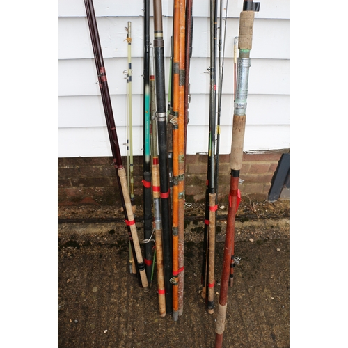 61 - Large Bundle of Fishing Rods