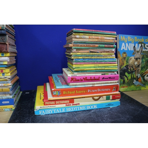 63 - Bundle of Vintage Books Including Rupert, Enid Blyton, Lady Bird 'Read It For Yourself'