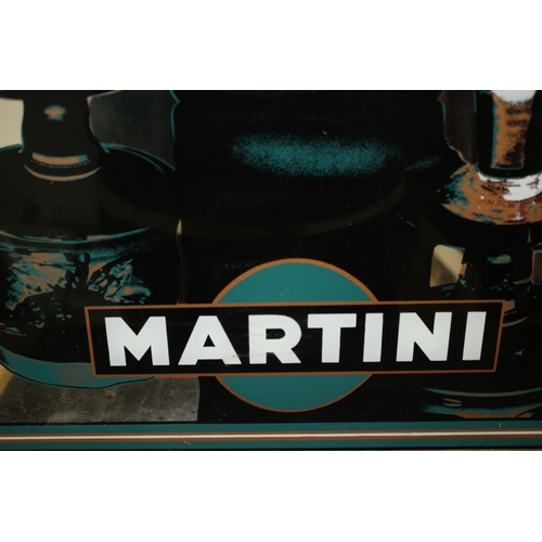 81 - Glass Backed Martini Pic, 65 x 50CM